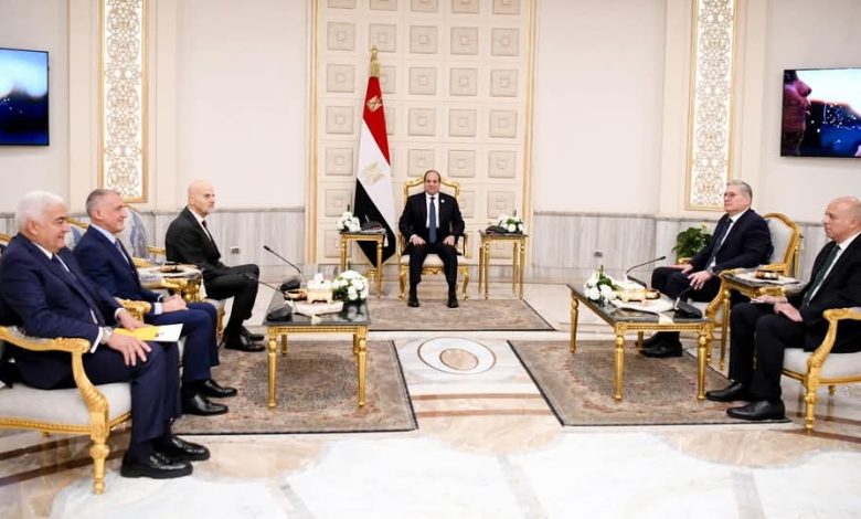 الرئيس السيسي يؤكد حرص مصر على علاقات التعاون مع شركة إيني الإيطالية