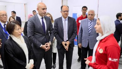 وزير التعليم ونظيرته اليابانية يتفقدان مدرسة السويدي للتكنولوجيا التطبيقية