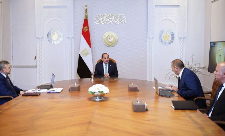الرئيس السيسي يوجه بتطوير الخدمات الملاحية والبحرية وفق أعلى معايير الجودة