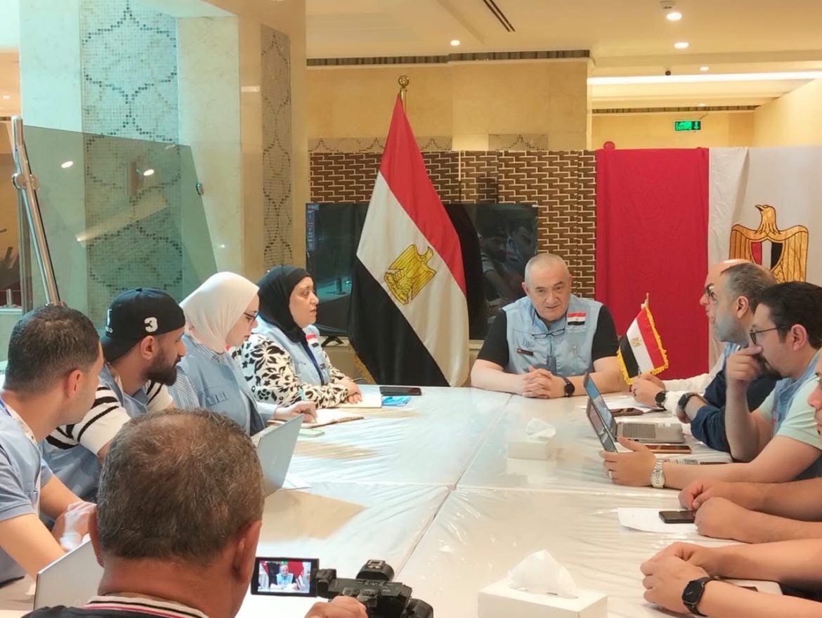 وزارة الصحة: عيادات البعثة الطبية تستقبل زيارات من الحجاج المصريين