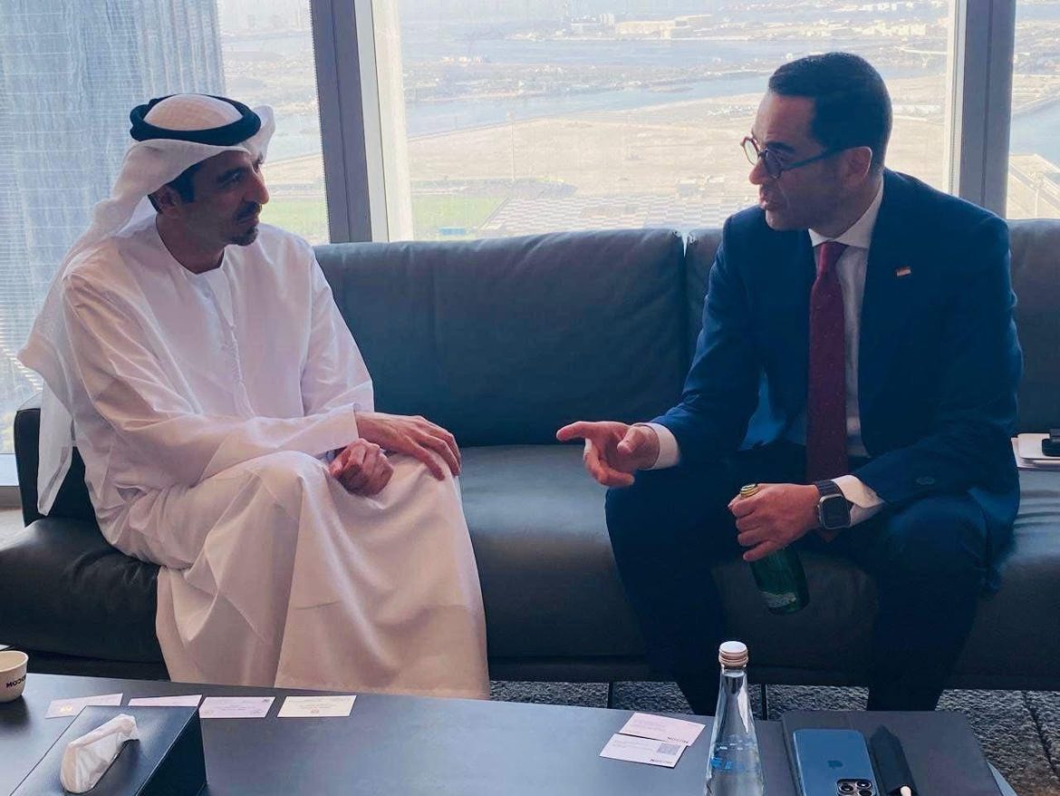 وزير الاستثمار والتجارة الخارجية يلتقي العضو المنتدب لشركة مدن العقارية القابضة