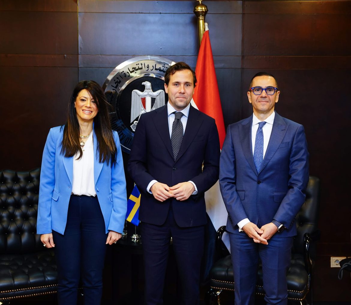 وزيرا الاستثمار والتخطيط يبحثان سبل تعزيز التعاون الاقتصادي مع السويد وزيرا الاستثمار والتخطيط يبحثان سبل تعزيز التعاون الاقتصادي مع السويد