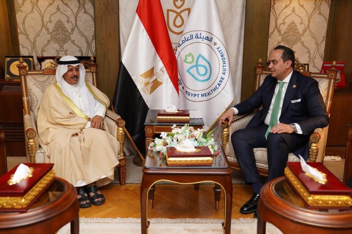رئيس هيئة الرعاية الصحية يلتقي رئيس الاتحاد العربي لإدارة الطوارئ والأزمات لبحث سبل التعاون المشترك