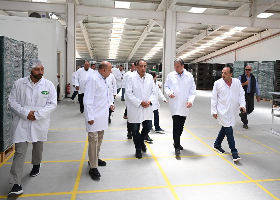رئيس الوزراء يتفقد شركة مغربي الزراعية "مافا"