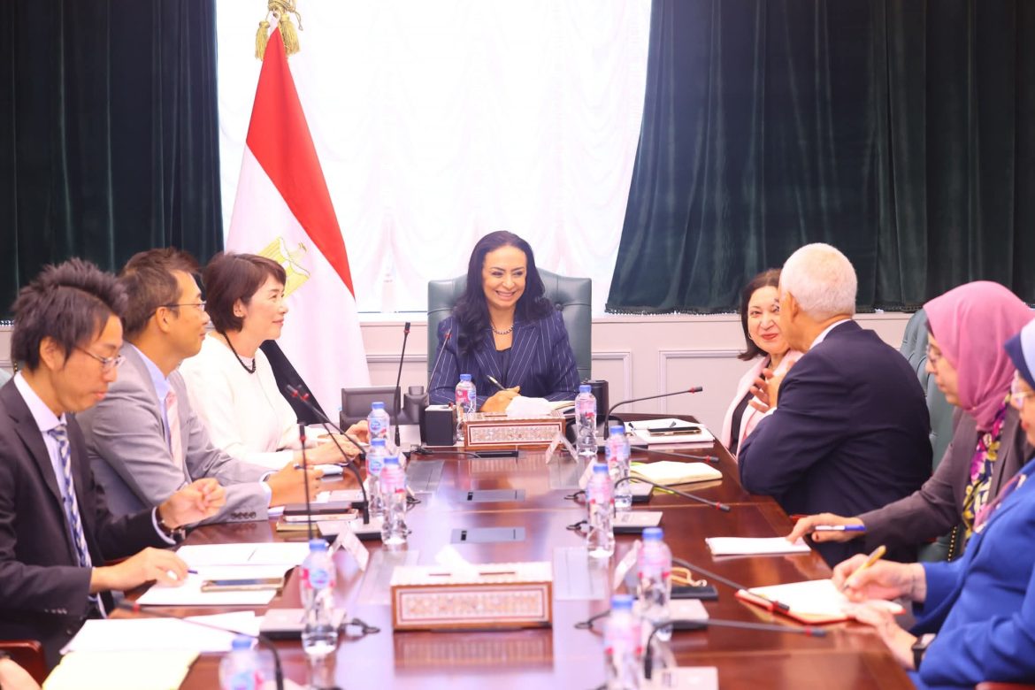 وزيرة التضامن الاجتماعي تلتقي بعثة هيئة التعاون الدولي اليابانية "جايكا"