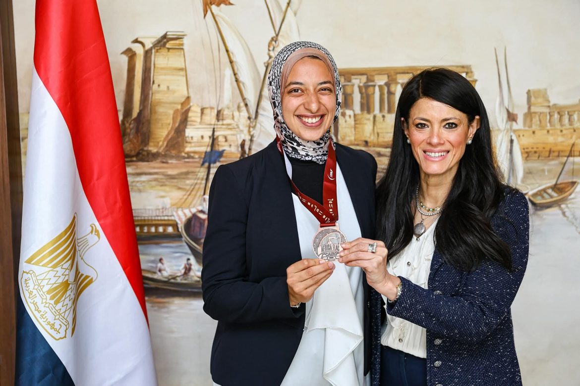 وزيرة التخطيط والتنمية الاقتصادية والتعاون الدولي تُشارك في الاحتفال بـ «اليوم الأولمبي»