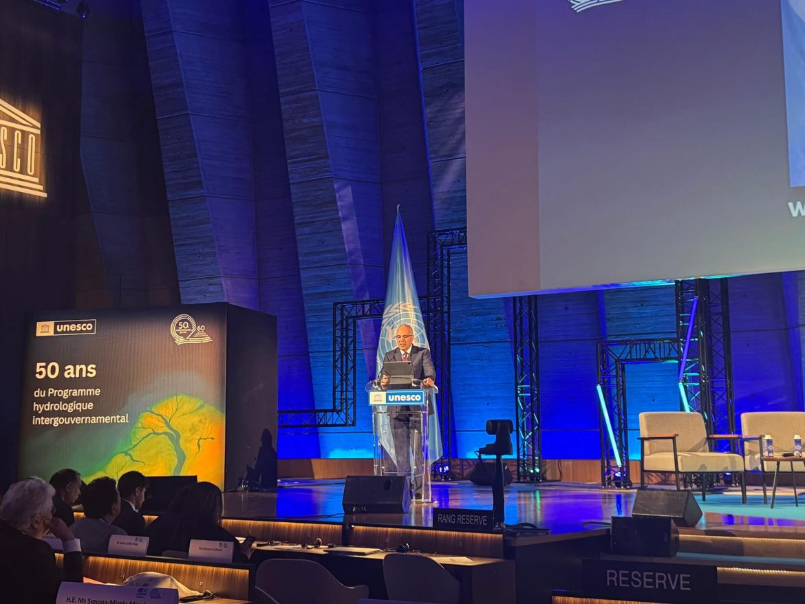 وزير الري: المرحلة التاسعة من البرنامج الهيدرولوجي الدولي لليونسكو تمثل دعوة واضحة لتوظيف البحث العلمي والابتكار في خدمة الأمن المائي