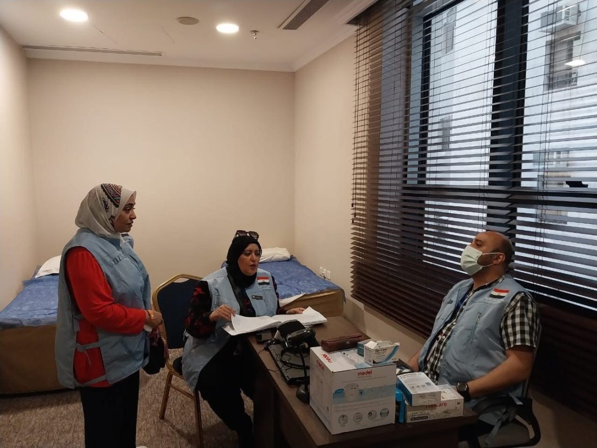 الصحة: بعثة الحج الطبية تواصل عملها بالأراضي المقدسة لحين عودة جميع الحجاج المصريين الصحة: بعثة الحج الطبية تواصل عملها بالأراضي المقدسة لحين عودة جميع الحجاج المصريين