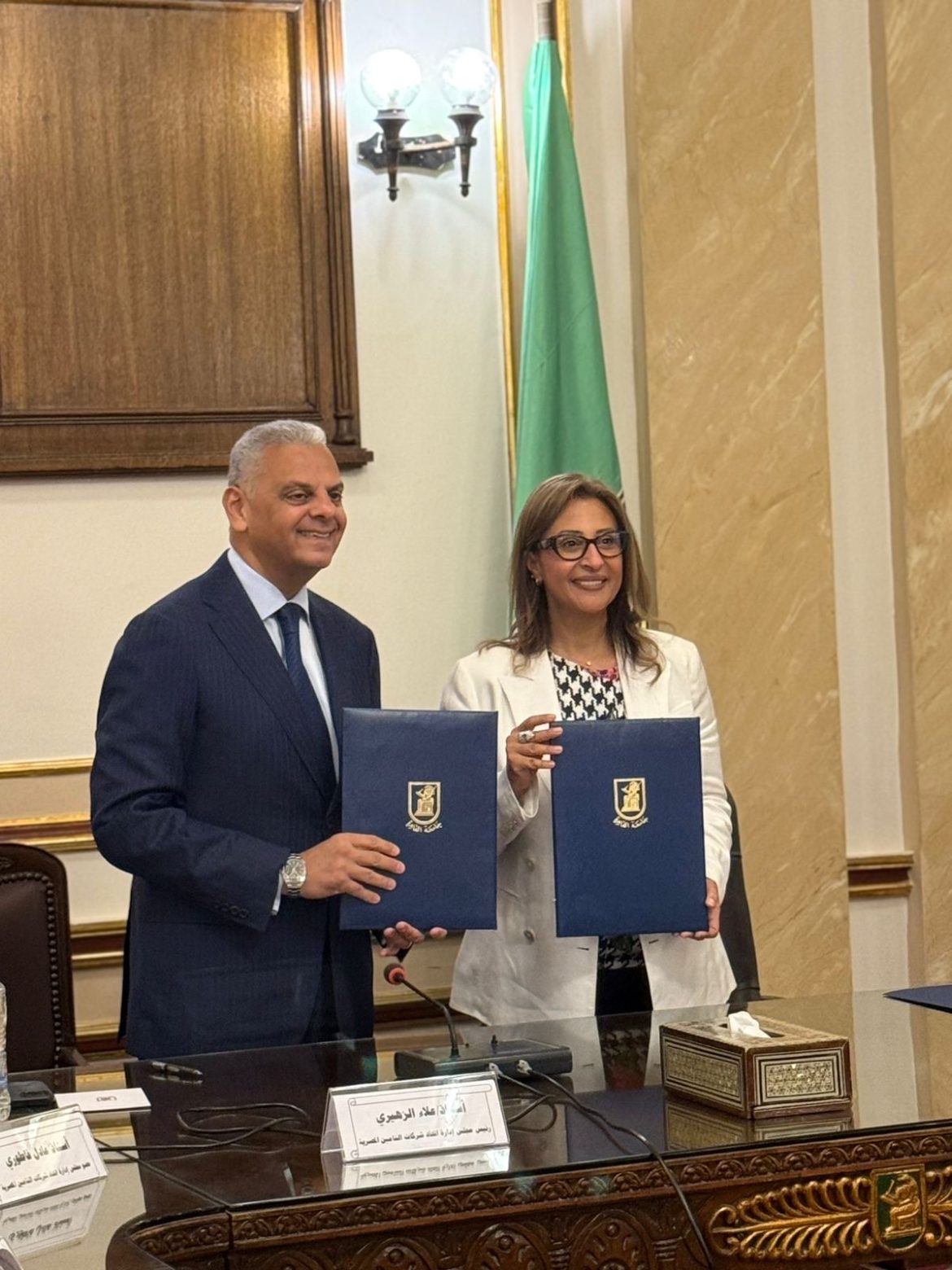 اتحاد شركات التأمين يوقع بروتوكول تعاون مع كلية التجارة بجامعة القاهرة