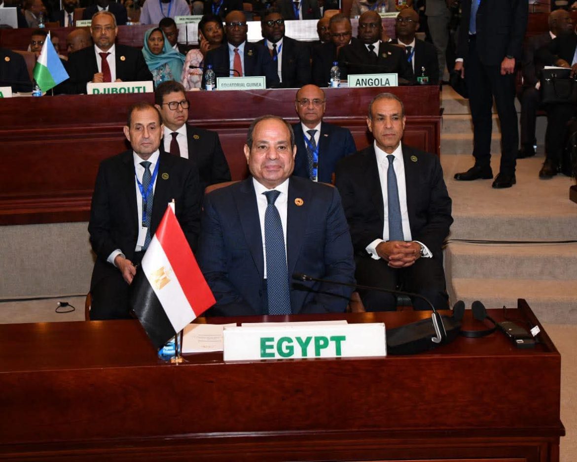 الرئيس السيسي يشارك بكلمة في اجتماع القمة التنسيقي لمنتصف العام للاتحاد الأفريقي