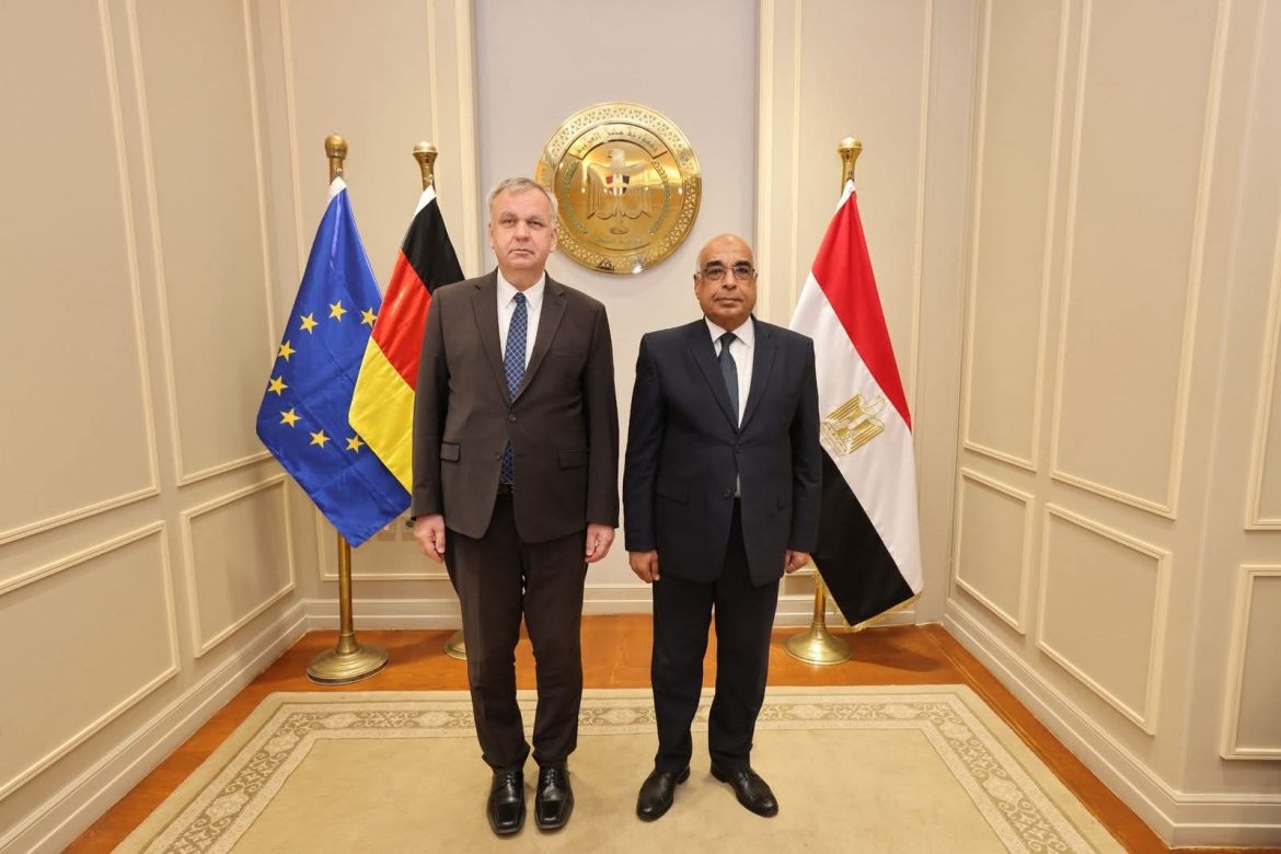 وزير العدل يستقبل السفير الألماني بالقاهرة وبحث التعاون في مختلف المجالات القانونية والقضائية