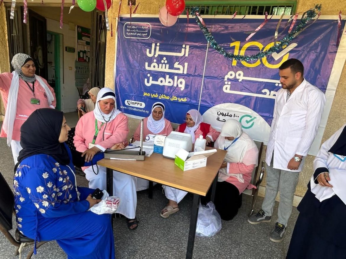 وزارة الصحة تطلق فعاليات حملة «100 يوم صحة» للعام الثالث على التوالي في جميع المحافظات وزارة الصحة تطلق فعاليات حملة «100 يوم صحة» للعام الثالث على التوالي في جميع المحافظات
