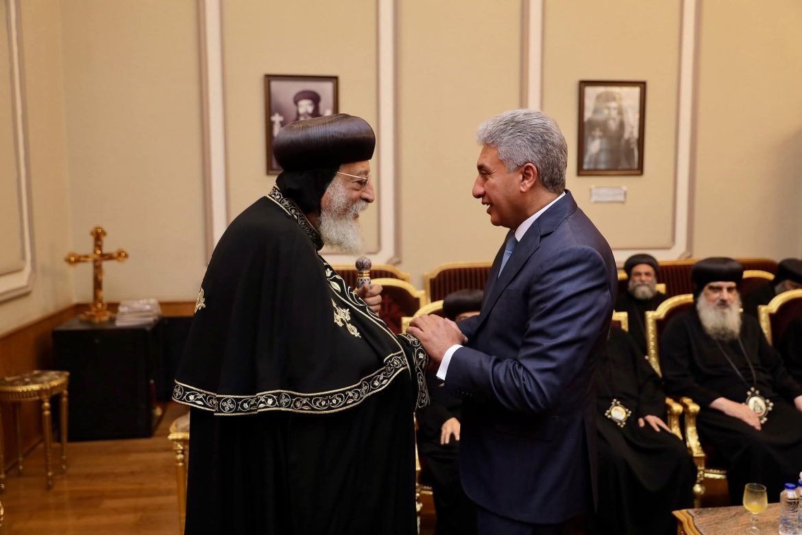 وزير السياحة يحضر ملتقى لوجوس الخامس لشباب الكنيسة القبطية الأرثوذكسية من حول العالم وزير السياحة يحضر ملتقى لوجوس الخامس لشباب الكنيسة القبطية الأرثوذكسية من حول العالم