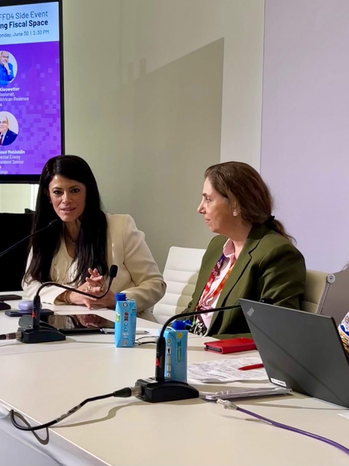 وزيرة التخطيط تؤكد ضرورة تنفيذ توصيات تقرير الفريق الأممي لحل إشكالية الديون بدول الجنوب