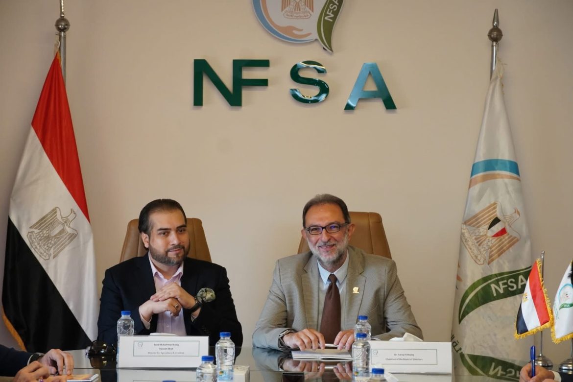 رئيس سلامة الغذاء يستقبل وزير الزراعة والثروة الحيوانية بإقليم البنجاب