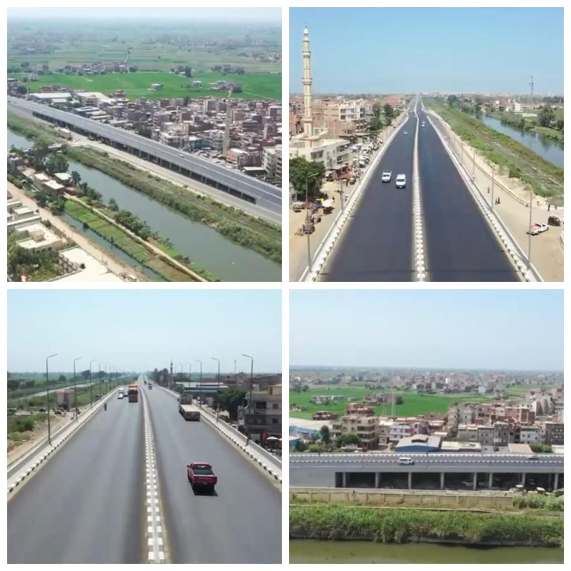 النصر للمقاولات تنتهي من تنفيذ مشروع كوبري «دسونس أم دينار» بالبحيرة