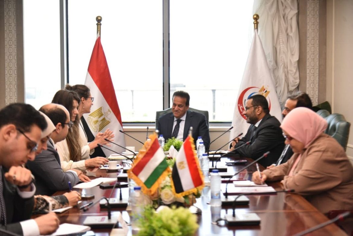 وزير الصحة يبحث تعزيز التعاون الصحي مع سفيرة المجر بالقاهرة