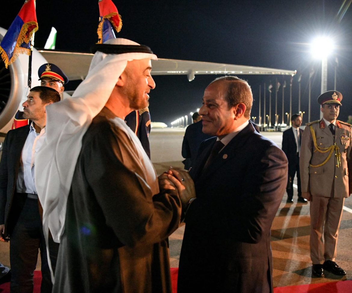 الرئيس السيسي يؤكد على عمق العلاقات التاريخية التي تجمع بين مصر والإمارات