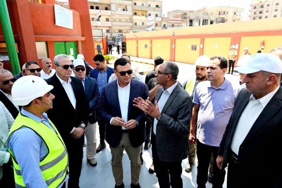 وزير الإسكان ومحافظ الغربية يتفقدان محطة مياه نهطاي الارتوازية ضمن مشروعات "حياة كريمة"