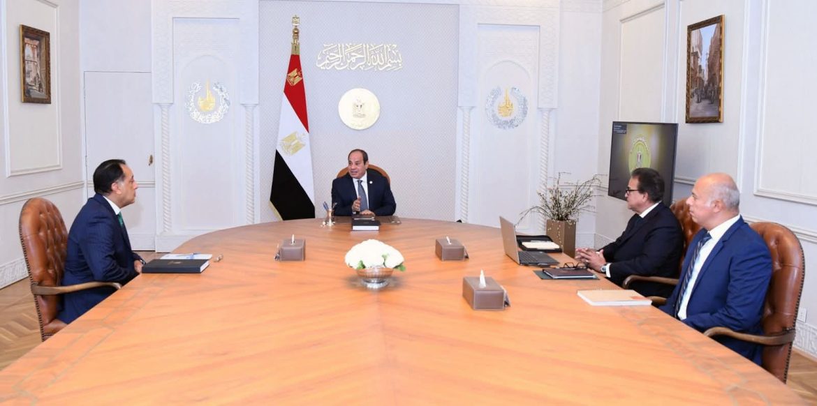 السيسي يتابع مؤشرات أداء منظومة التأمين الصحي الشامل