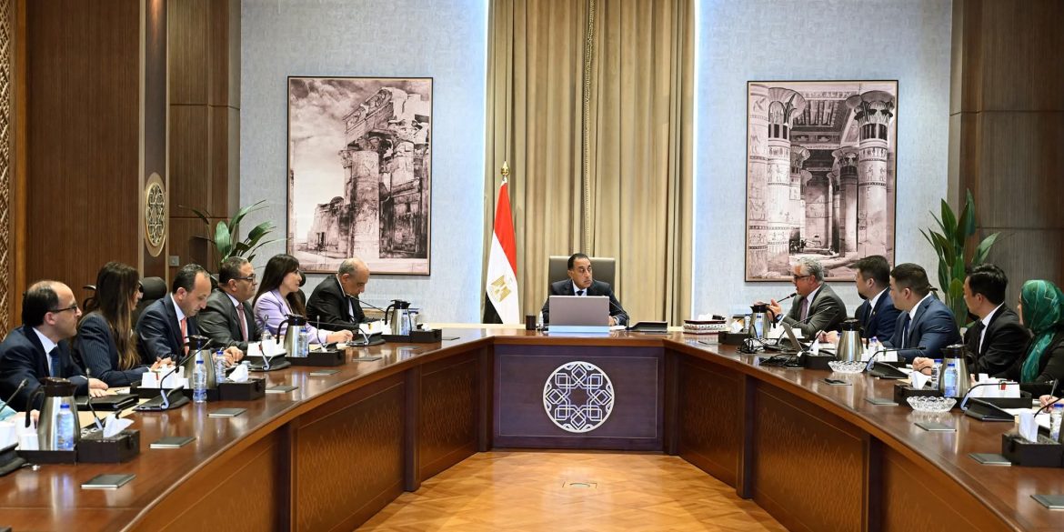 رئيس الوزراء يبحث إنتاج مكونات الطاقة المتجددة مع صن ريف سولار الصينية