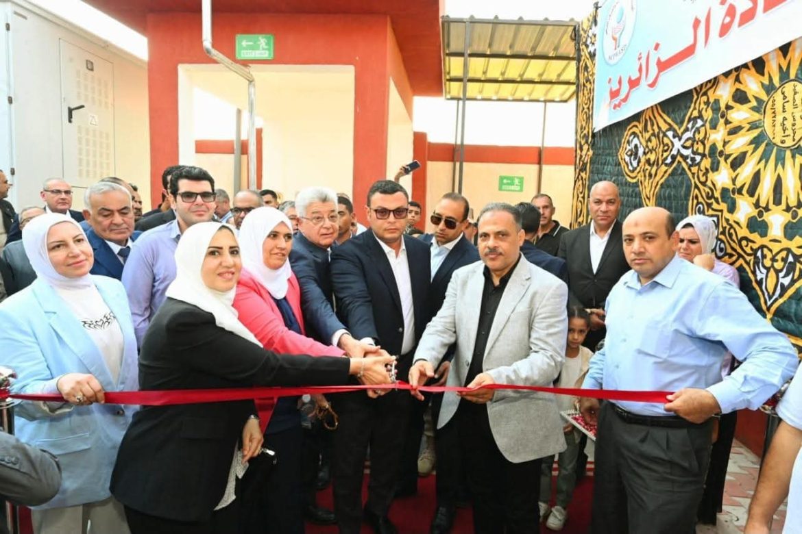 وزير الإسكان يفتتح محطة صرف صحي خليل العزازي بالزقازيق وزير الإسكان يفتتح محطة صرف صحي خليل العزازي بالزقازيق