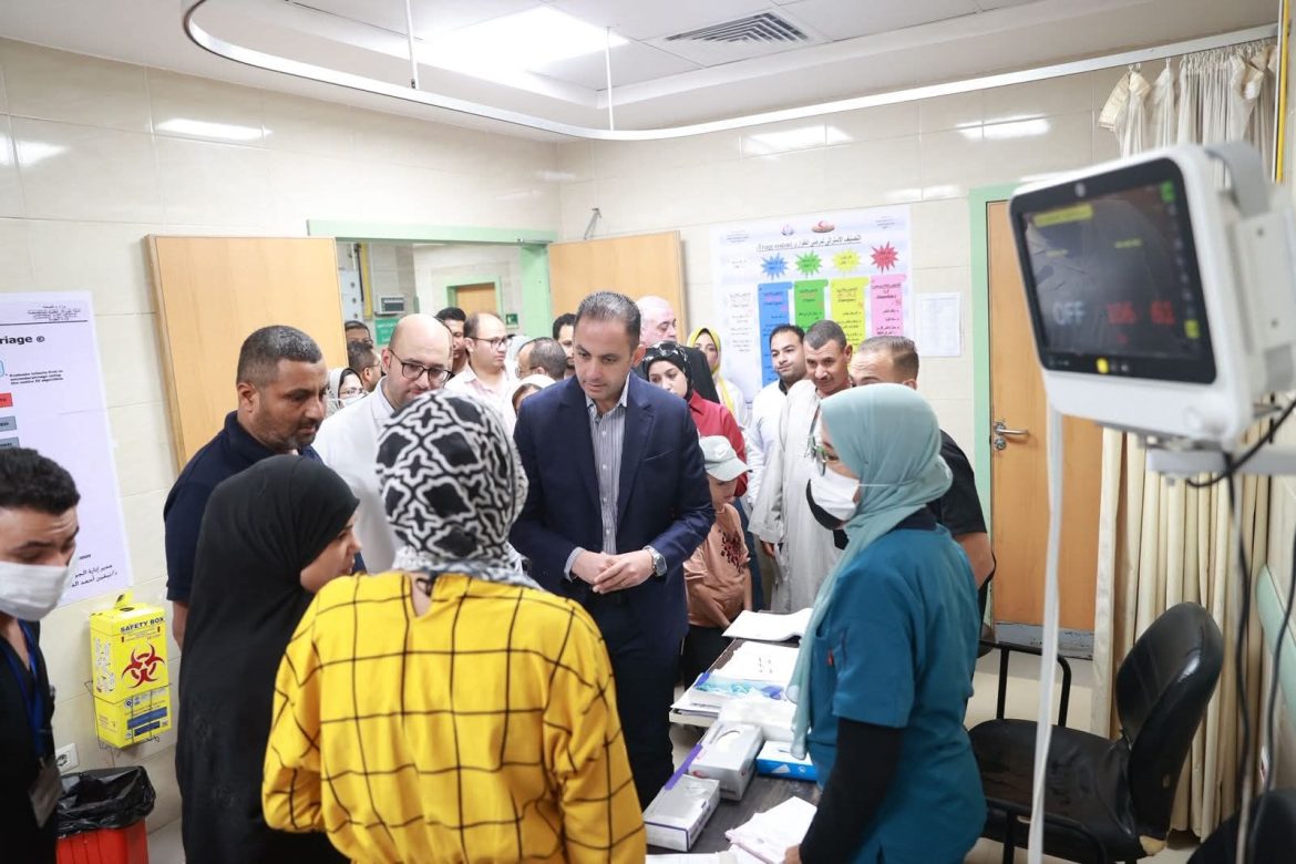 نائب وزير الصحة يتفقد المنشآت الصحية بمركز ملوي بالمنيا لتعزيز جودة الخدمات نائب وزير الصحة يتفقد المنشآت الصحية بمركز ملوي بالمنيا لتعزيز جودة الخدمات