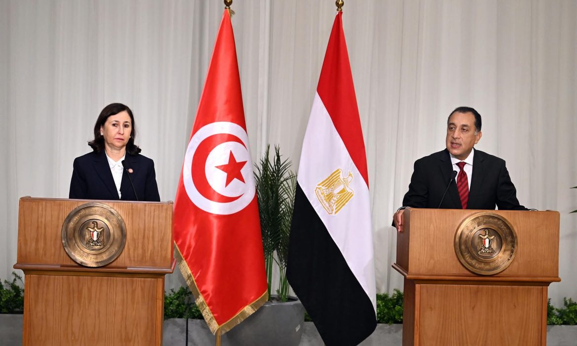 رئيسة الحكومة التونسية: تونس تتوافق مع مصر بخصوص رفض التهجير والتمسك بإقامة دولة فلسطينية  رئيسة الحكومة التونسية: تونس تتوافق مع مصر بخصوص رفض التهجير والتمسك بإقامة دولة فلسطينية