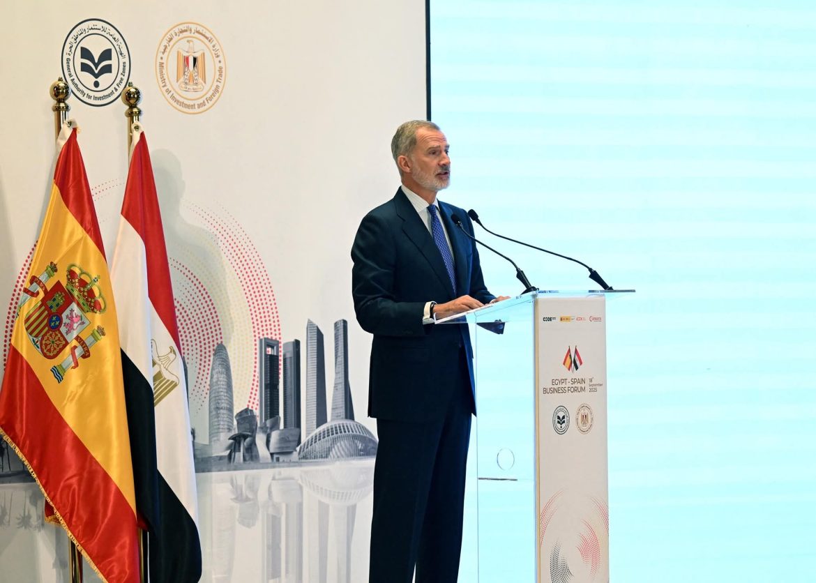 ملك أسبانيا: أكثر من 60 شركة أسبانية تسهم بخبراتها في تطوير علاقتنا الاقتصادية والتجارية