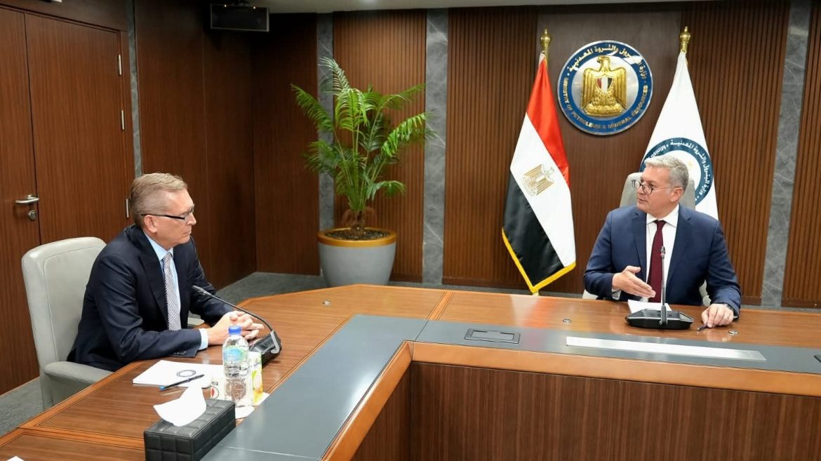 وزير البترول يبحث مع مؤسسة تمويل التنمية فرص التعاون بمشروعات الطاقة والبتروكيماويات