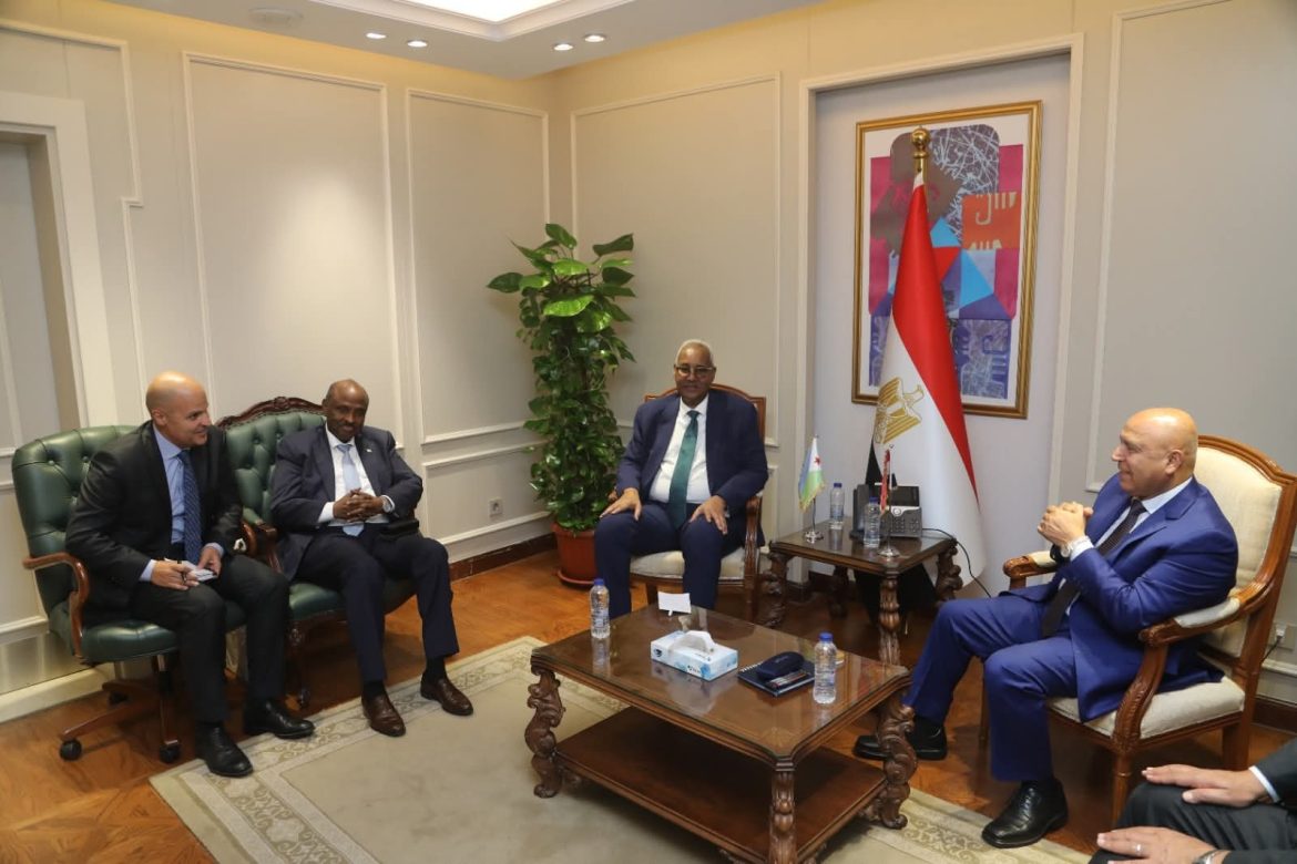 وزير الصناعة يبحث تدعيم التعاون بين مصر وجيبوتي في مجالي النقل والصناعة