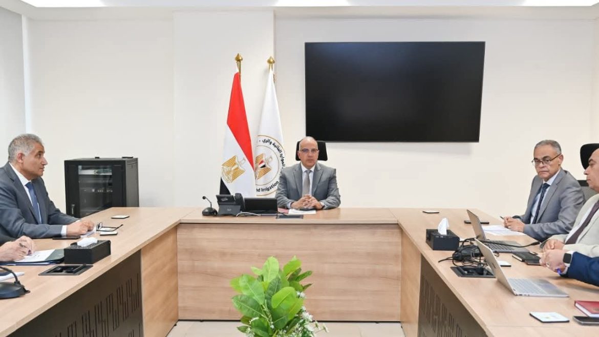وزير الري يناقش مقترح إعادة تأهيل نظام الري في وادي النقرة مع صندوق المناخ الأخضر