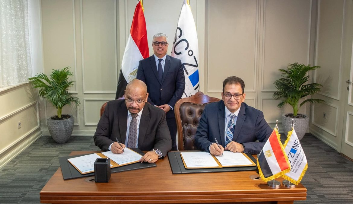 رئيس اقتصادية قناة السويس يشهد توقيع عقد مشروع شركة بيمك إيميجينغ باستثمارات 4.5 مليون دولار