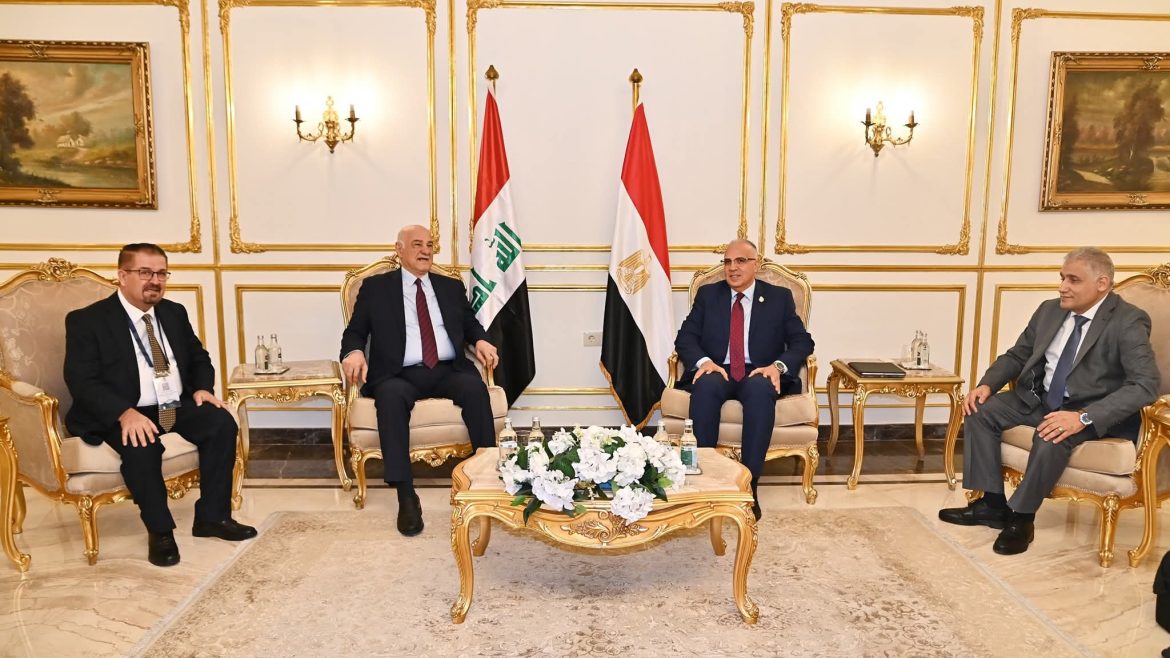 وزير الري: تشابه التحديات التي تواجه قطاع المياه في مصر والعراق