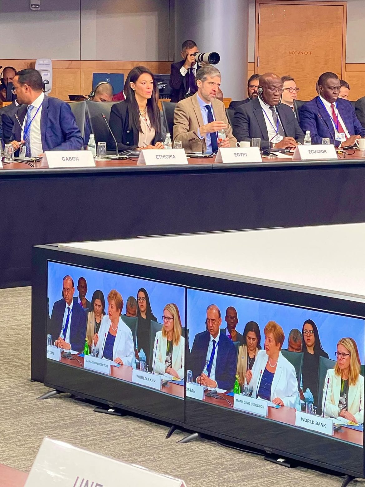 وزيرة التخطيط تُلقي كلمة مصر بالاجتماع الوزاري للحكومية الدولية المعنية بالشؤون النقدية 