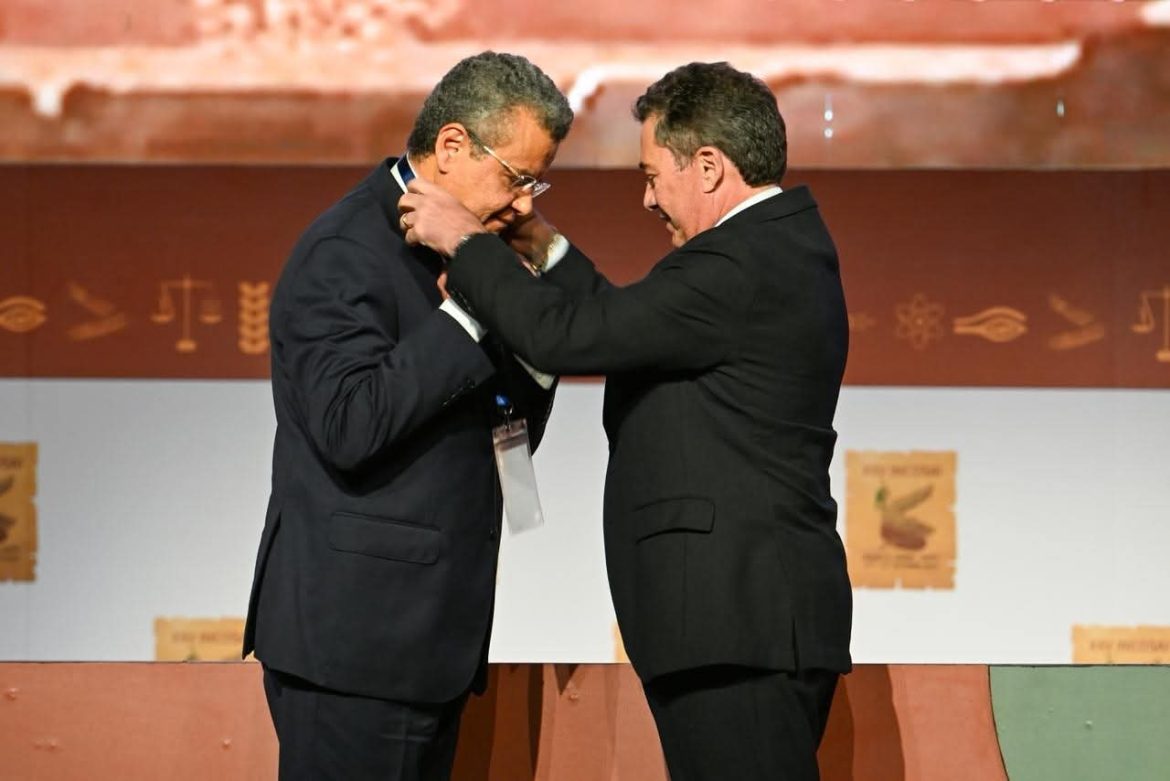 مصر تتسلم رسميًا رئاسة الإنتوساي لثلاث سنوات قادمة  مصر تتسلم رسميًا رئاسة الإنتوساي لثلاث سنوات قادمة