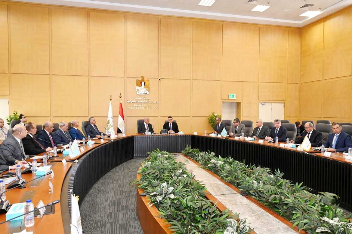 وزير الإسكان يتابع تنفيذ مشروعات مبادرة حياة كريمة مع رئيس الهيئة العربية للتصنيع