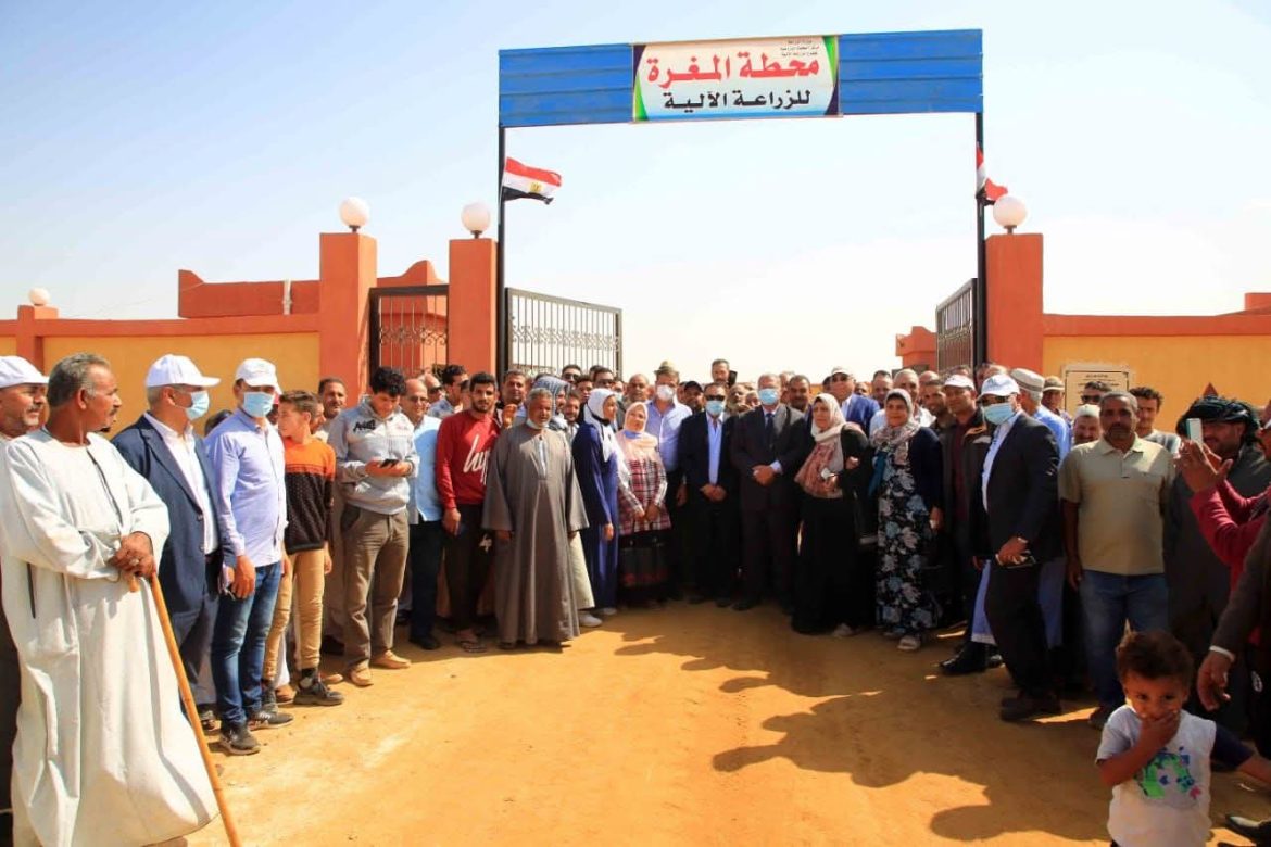 الريف المصري توفر معدات ميكنة زراعية بمنطقة الطور وتستعد لإنشاء محطة متكاملة