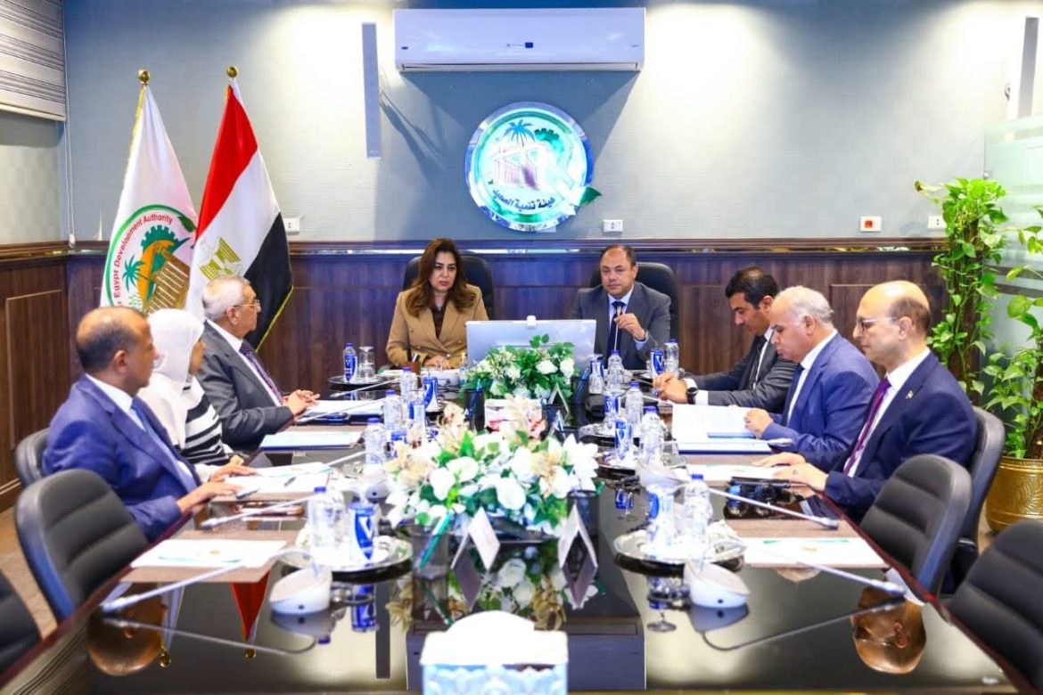 وزيرة التنمية المحلية تشهد إطلاق الموقع الإلكتروني الجديد لهيئة تنمية الصعيد 