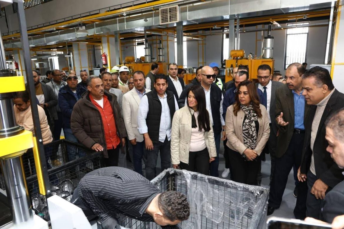 وزيرتا التخطيط والتنمية المحلية تتفقدان المنطقة الصناعية غرب جرجا