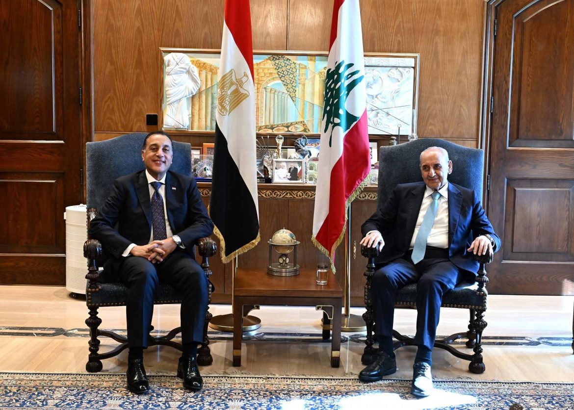 رئيس مجلس النواب اللبناني: نقدر الجهود المصرية التي تدعم لبنان