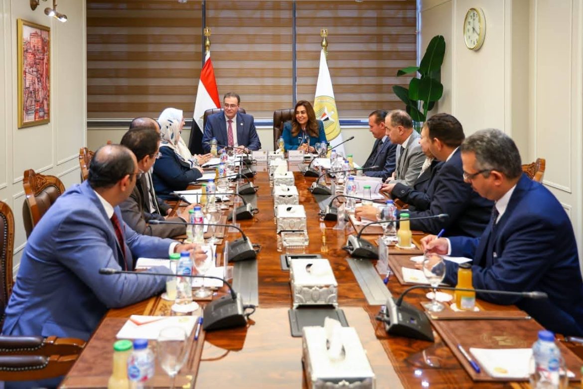 وزيرة التنمية المحلية تبحث تحديث الهياكل التنظيمية مع رئيس التنظيم والإدارة