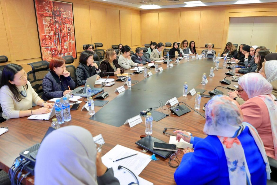 التضامن الاجتماعي تبحث تبادل الخبرات مع الوكالة الكورية للتعاون الدولي