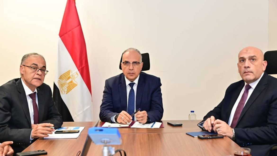 وزير الري يبحث توطين صناعة صناديق التروس محطات الرفع