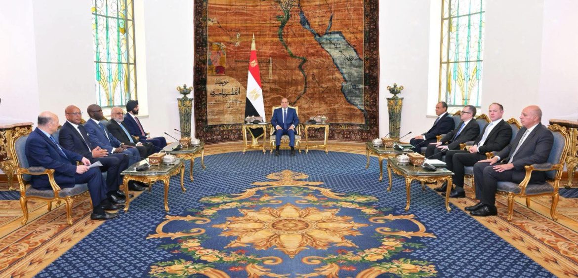 الرئيس السيسي: مصر تتطلع لمواصلة التعاون الإنمائي المثمر مع البنك الدولي