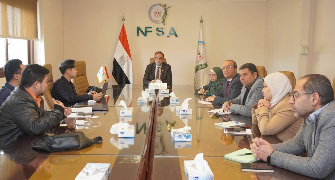 القومية لسلامة الغذاء تبحث إنشاء مجمع صناعي لمنتجات شركة فوشان هايتيان