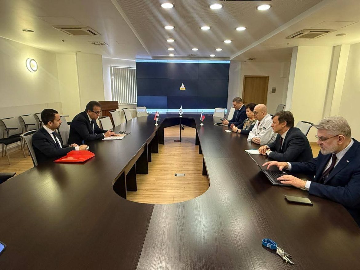 وزير الصحة يبحث بناء شراكة «مصرية–روسية» في علاج سرطان الأطفال