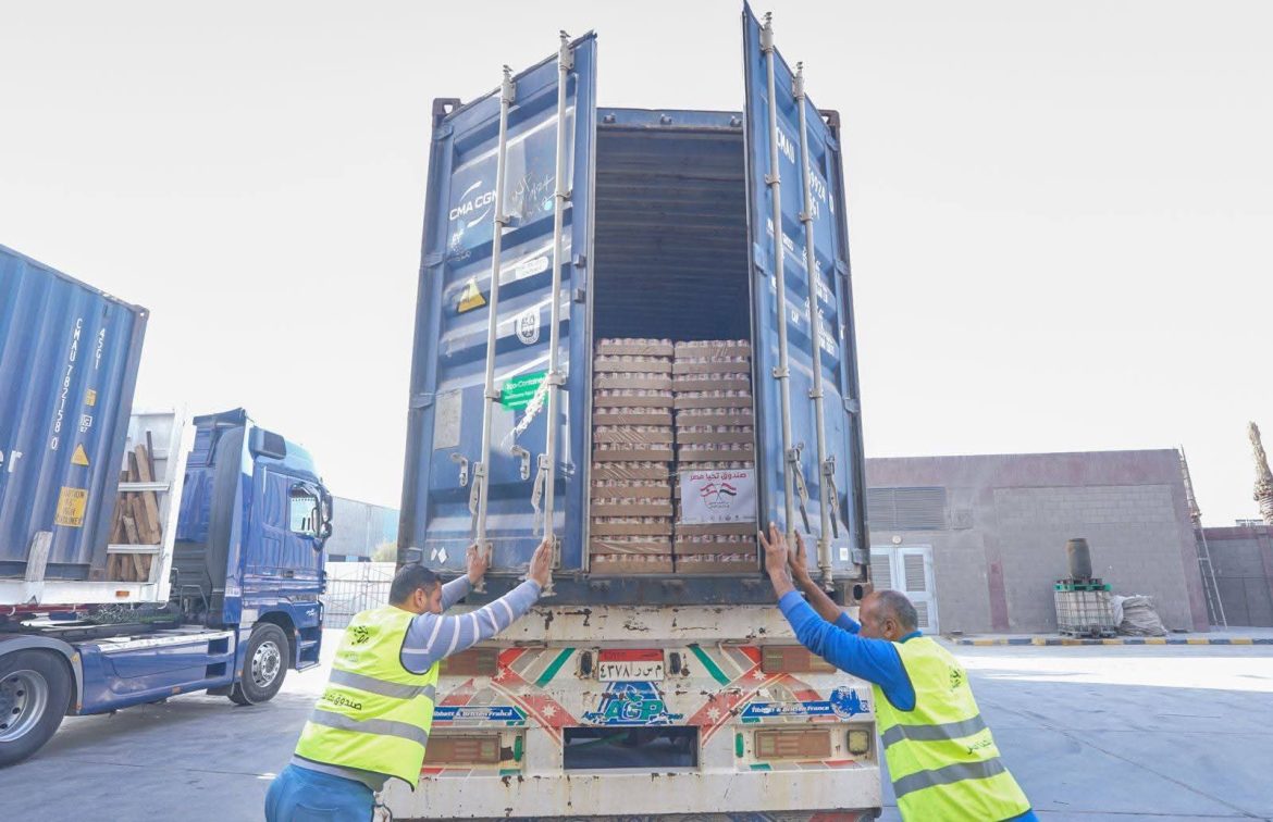 مصر تتحرك إنسانيًا: 1000 طن مساعدات عاجلة إلى لبنان وسط تصاعد الأزمة