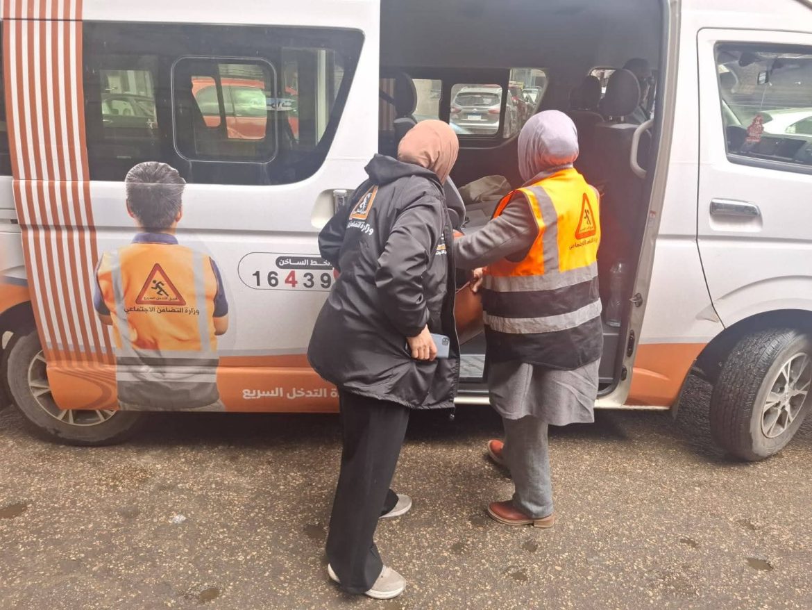 التضامن الاجتماعي: حماية المواطنين بلا مأوى خلال موجة الأمطار والسيول