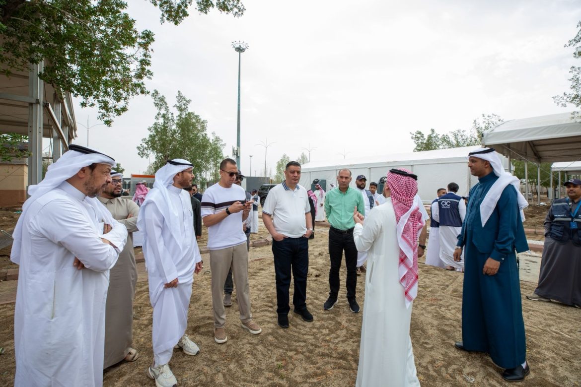 التضامن الاجتماعي تتفقد مواقع حجاج الجمعيات الأهلية في مشعري عرفة ومنى